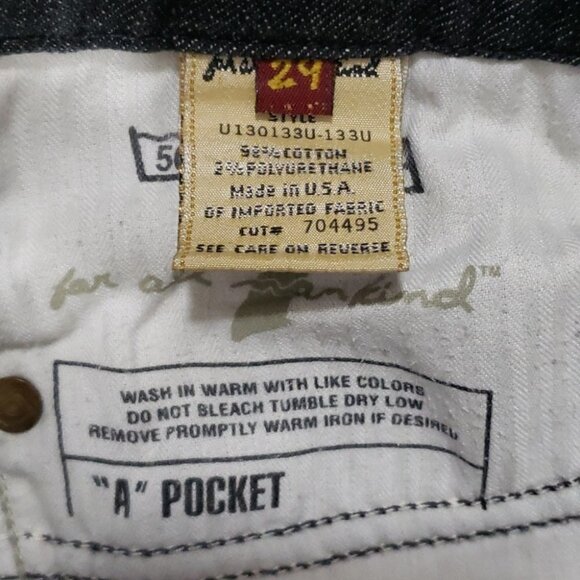 7 For All Mankind A Pocket Bootcut Jeans-Women's - Picture 9 of 11